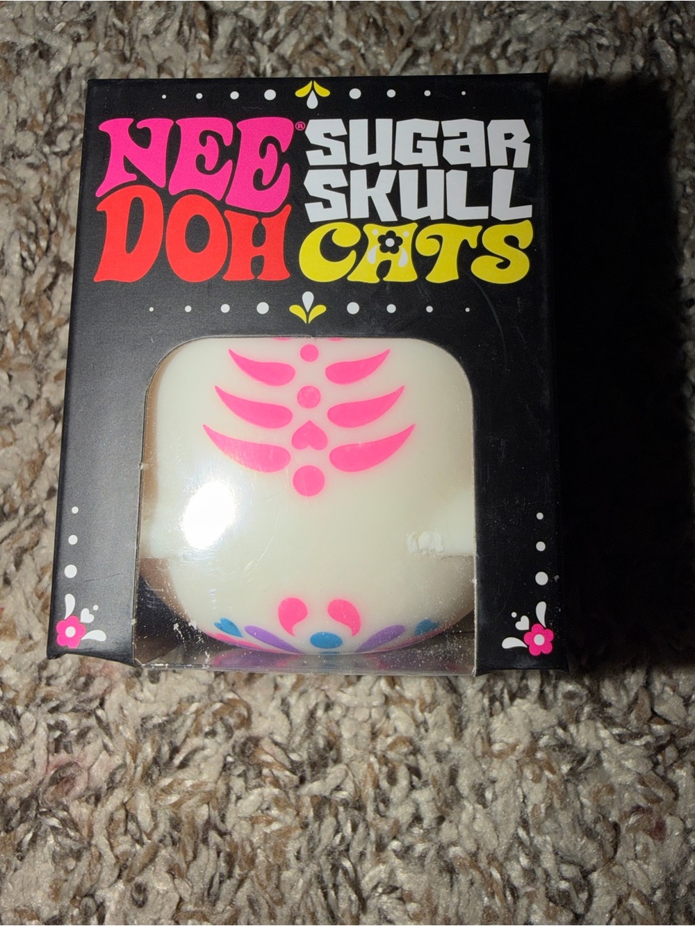 Nee Doh Sugar Skull Cats